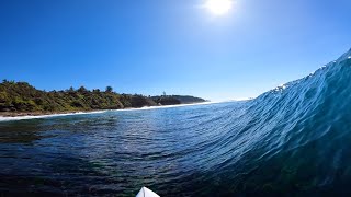 SURFING AN EPIC POINT BREAK DOWN SOUTH (POV SURF VLOG)