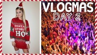 USC Christmas Themed Date Dash │Vlogmas Day 2 | Tasha Farsaci