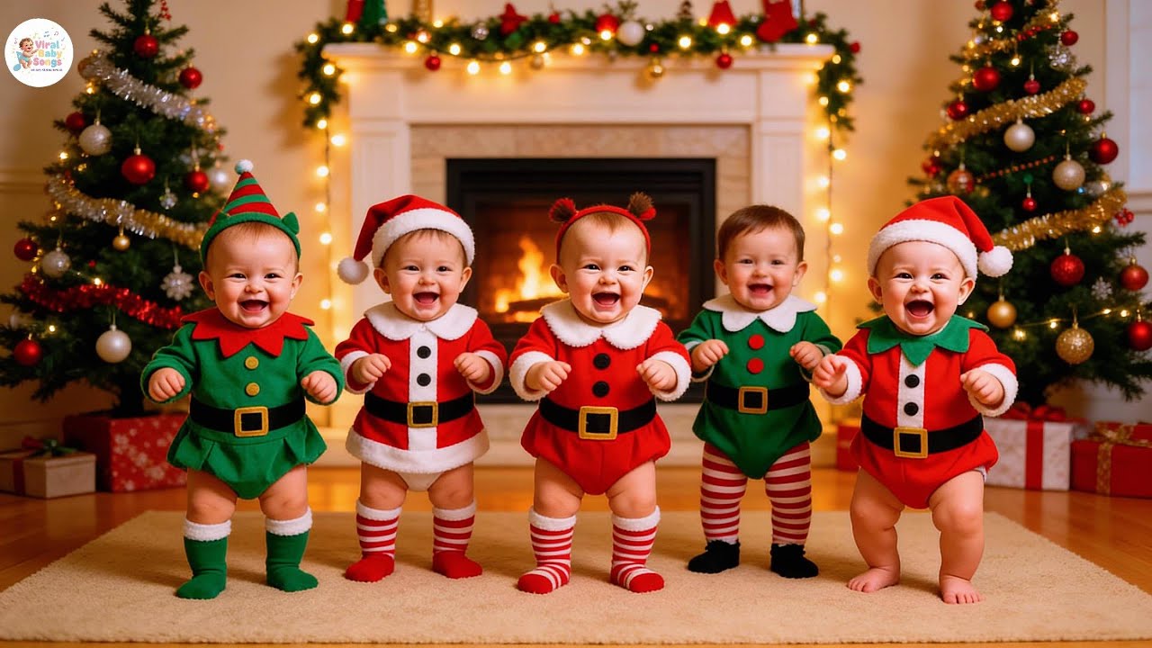 Jingle Bells Song 2026 | Baby Dance & Holiday Fun Christmas Song for ...