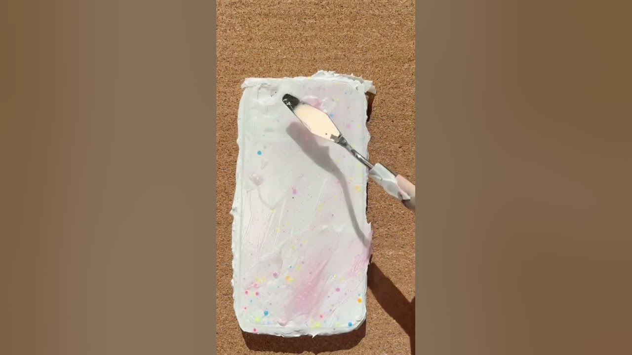 🧁【DIY Phone Case Tutorial 】Use Whip Cream Glue and Polymer Clays. Creative  DIY Art & Crafts 