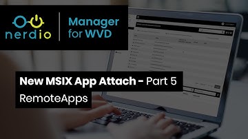 New MSIX App Attach - Part 5 RemoteApps - Nerdio Manager for Enterprise (AVD Demo of the Day)