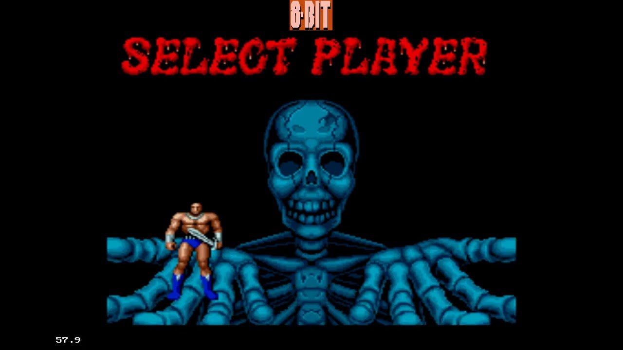 SEGA Golden Axe 1989 16 bit game