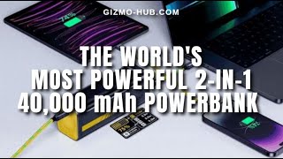 Aohi Starship : The World's Most Powerful 2-In-1 40,000Mah Power Bank | Kickstarter | Gizmo-Hub.com