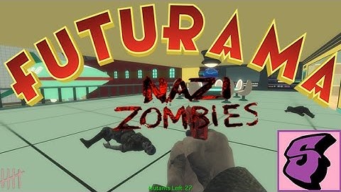 Futurama Nazi Zombies!!! Call of Duty: World at War Custom Zombies!!!