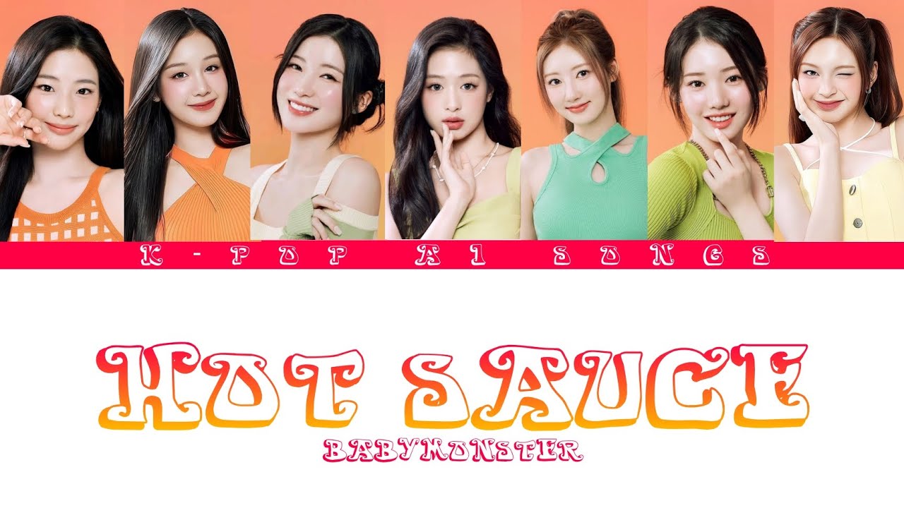 BABYMONSTER — 'HOT SAUCE' Lyrics (K-pop AI Song) BABYMONSTER — 'HOT SAUCE' Lyrics (K-pop AI Song)