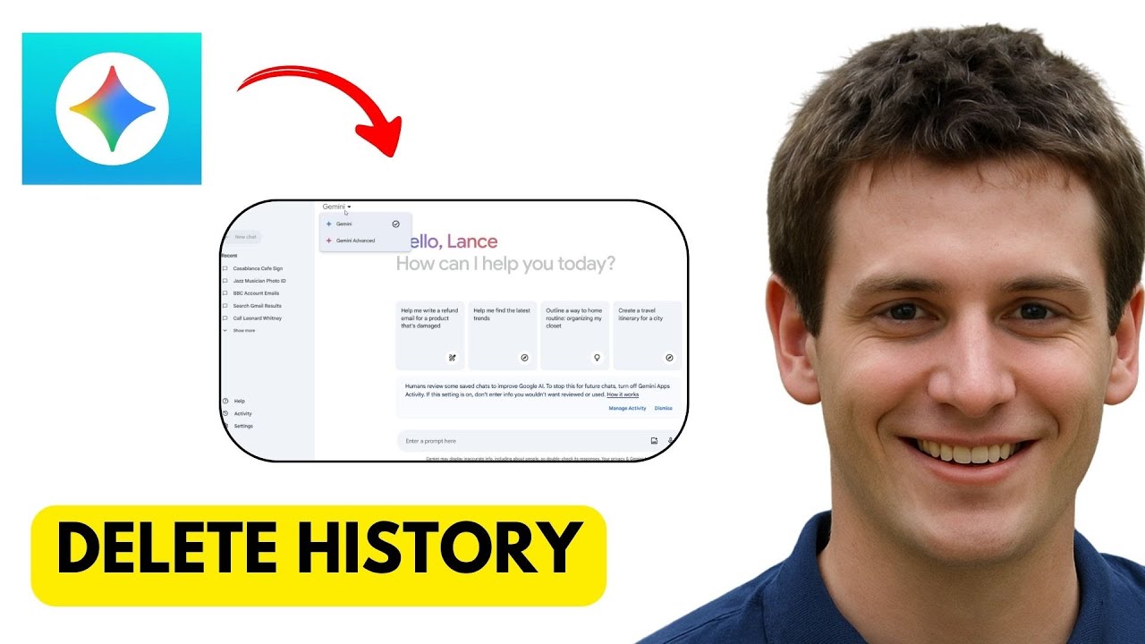 How to Delete Google Gemini Chat History ✅ EASY (2026 Updated Guide)