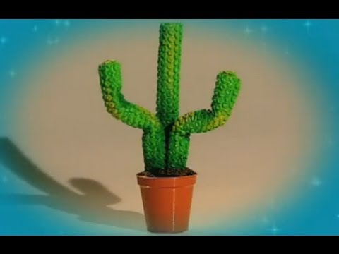 Download Mister Maker | How to Make a Bubble Wrap Cactus