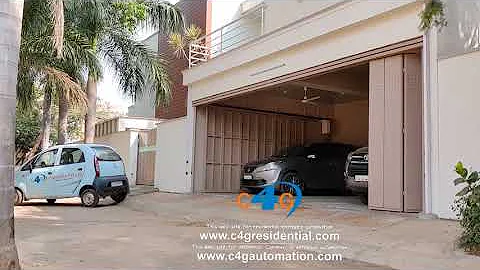 Automatic Sectional Side Sliding Garage Door