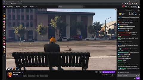 NoPixel, people bench guy likes to interact with