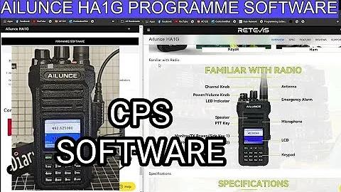AILUNCE HA1G PROGRAMME SOFTWARE