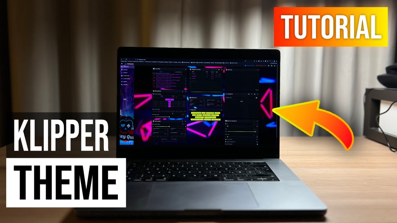 Klipper mainsail themes installieren und erstellen youtube