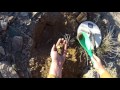 Digging a bunch of gold nuggets, saying goodbye to the desert. Metal Detecting Gold GPZ 7000