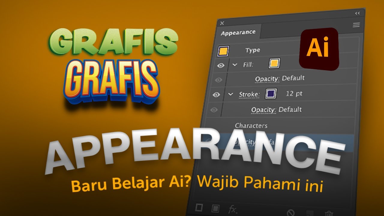 Appearance, Fitur Yang Wajib Diketahui Untuk Pemula Adobe Illustrator ...