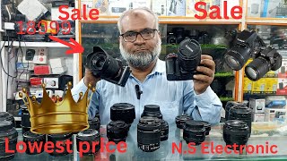 New N.S Electronic/Dharamtalla/pixel zoom lens camera/5600d/5300d/200d mark 2