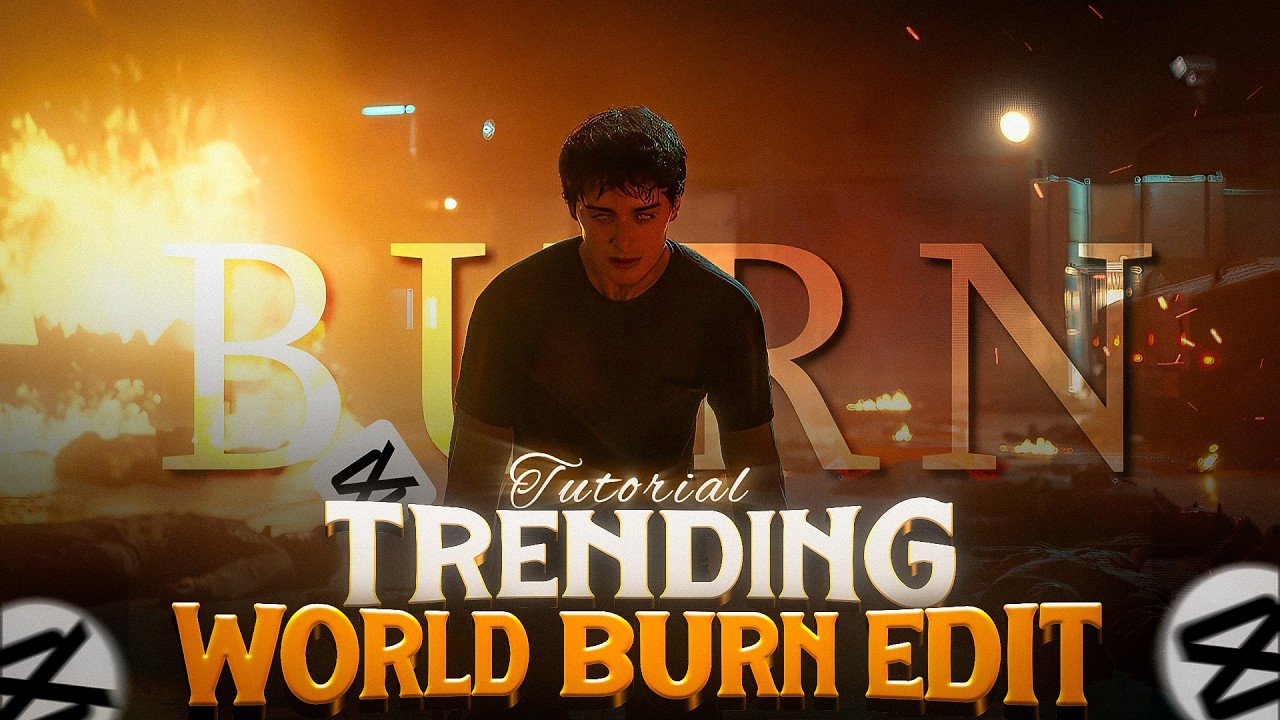 Let The World Burn Edit Full Tutorial on Capcut | Capcut Tutorial