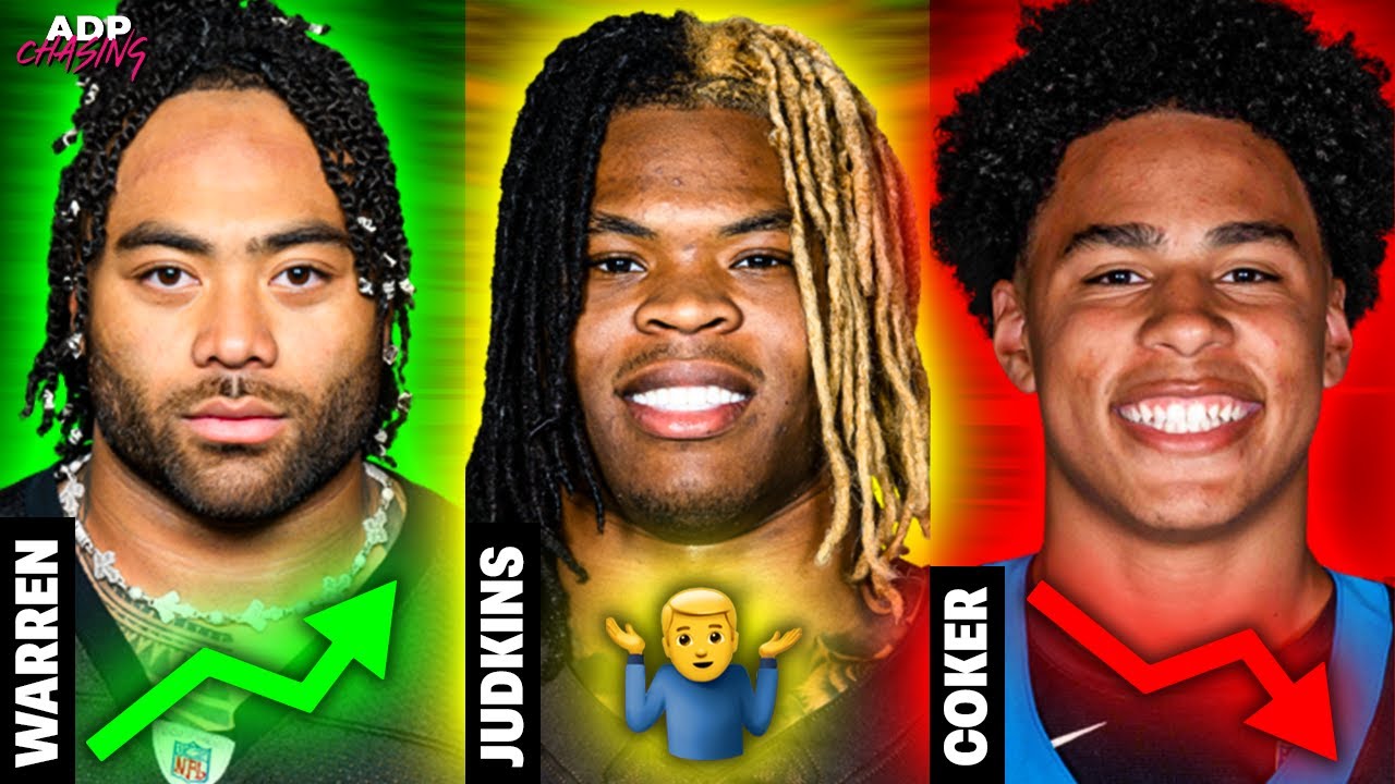 The Final ADP Risers/Fallers To Slurp Up In Drafts