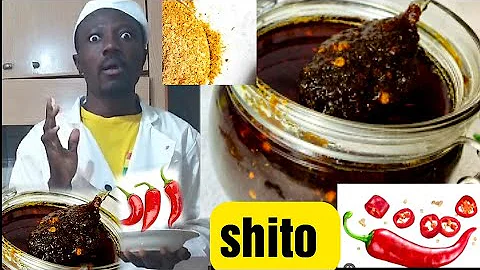 Shito Without Fish powder Recipe | Ghana shito