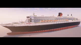 Minecraft RMS Queen Mary 2 Showcase