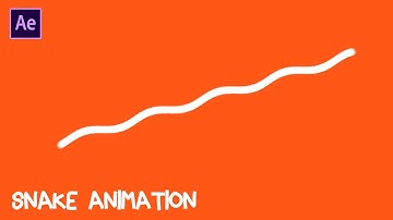 How to Create Snake Animation in After Effects Tutorial