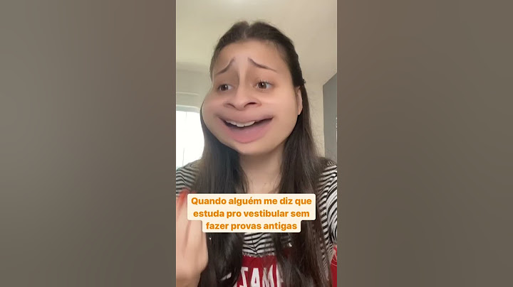 Quando alguém diz que estuda para o vestibular sem fazer provas antigas