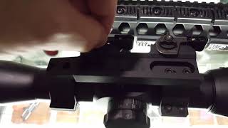 Shot Show 2018.  Larue No Tool Mount