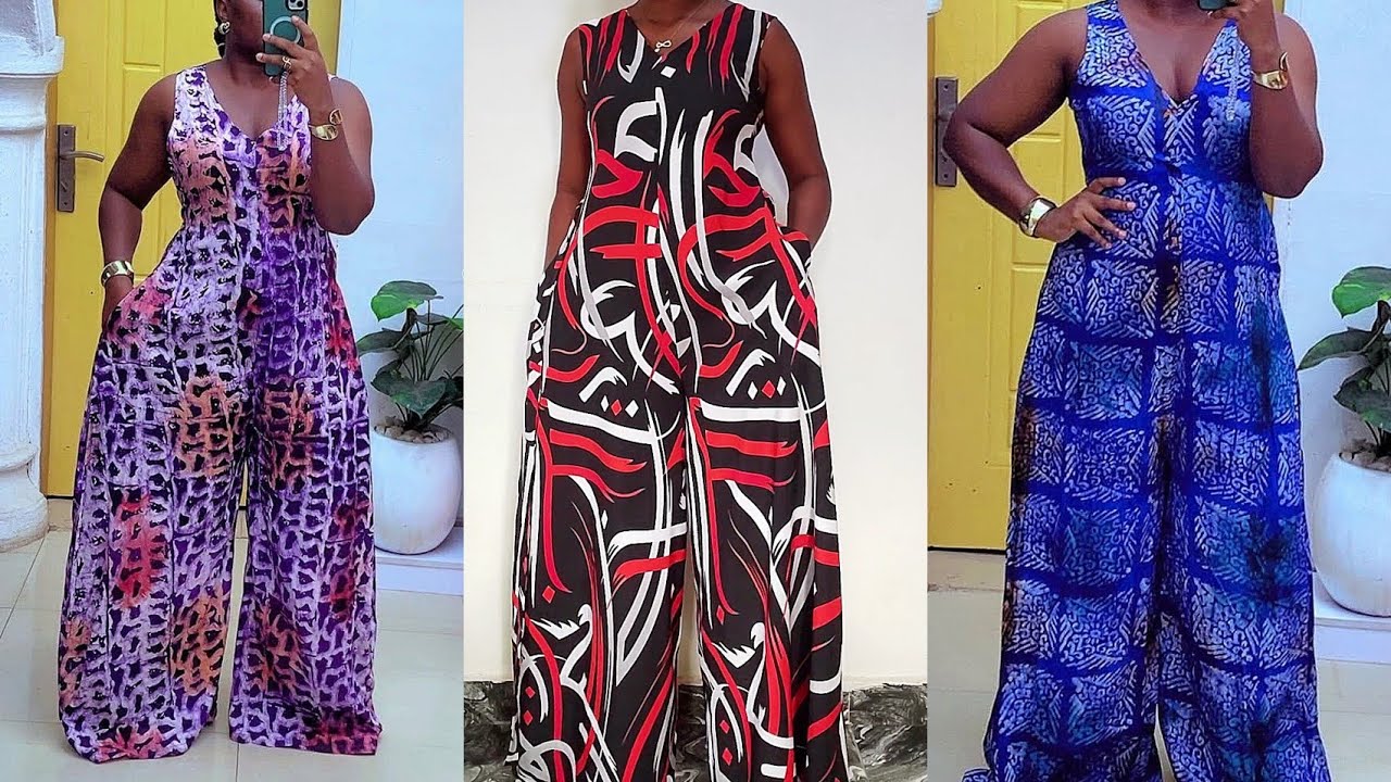 Как сшить комбинезон палазо с широкими штанинами || Комбинезон макси #руководствопошитью