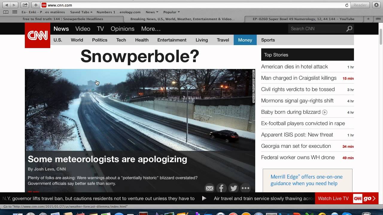 EP-0279 'Snowperbole', CNN Headlines, Revelation, 144 and Super Bowl 49