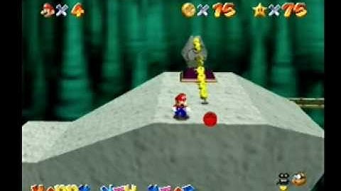 Gameshark code: Flame throwers spawn yellow coins