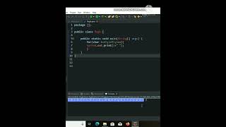 Alphabets print in Java program #java #shorts