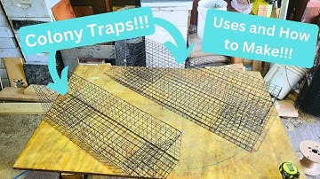 Muskrat Colony Traps - Uses and Making - In The Fur Shed