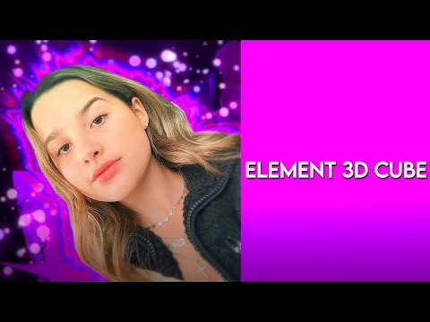how to create a cube with element 3d!