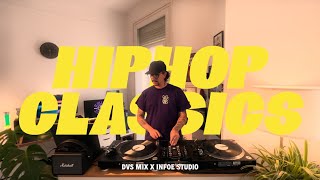 [HIPHOP CLASSICS] 90s 00s Hiphop Classics Vinyl DVS Mix I SMILE MUSIC SESSION #08