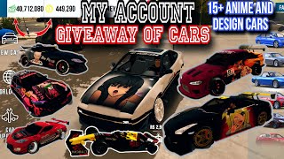 MY NEW ACCOUNT AND GIVEAWAY OF CARS FROM MY NEW COLLECTION IN CAR PARKING MULTIPLAYER