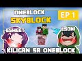 Oneblock skyblock ep1  kiligan sa oneblock minecraft tagalog esosweet