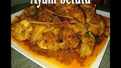 #AYAM BETUTU                                                                       RESEP AYAM BETUTU - Durasi: 5.30. 