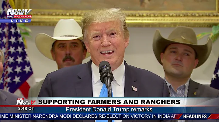 SUPPORTING FARMERS & RANCHERS: President Trump Announces Billions in New Subsidies