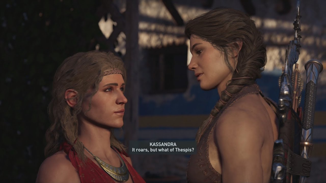 Download Lesbian Romances of Kassandra - Assassin's Creed Odyssey (Sexy Cutscenes - PC)