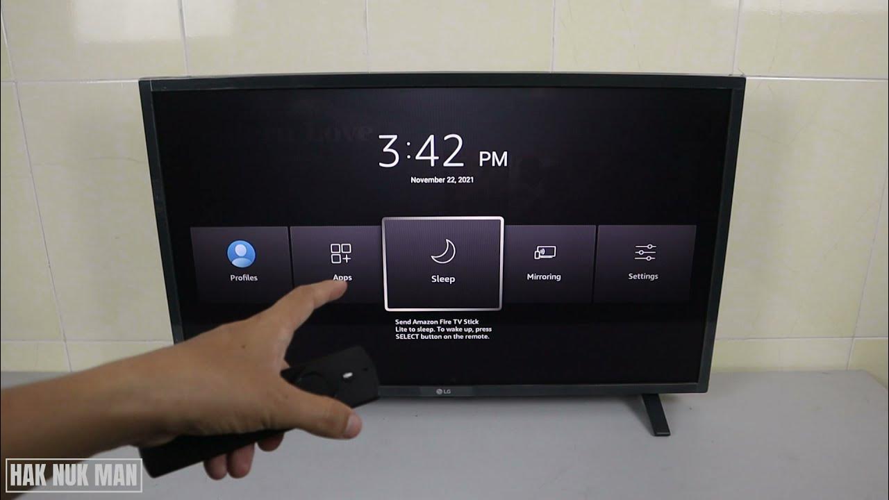How to Set Amazon Fire TV Stick to Sleep Mode YouTube