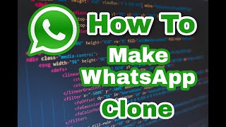 WhatsApp clone Front-end.