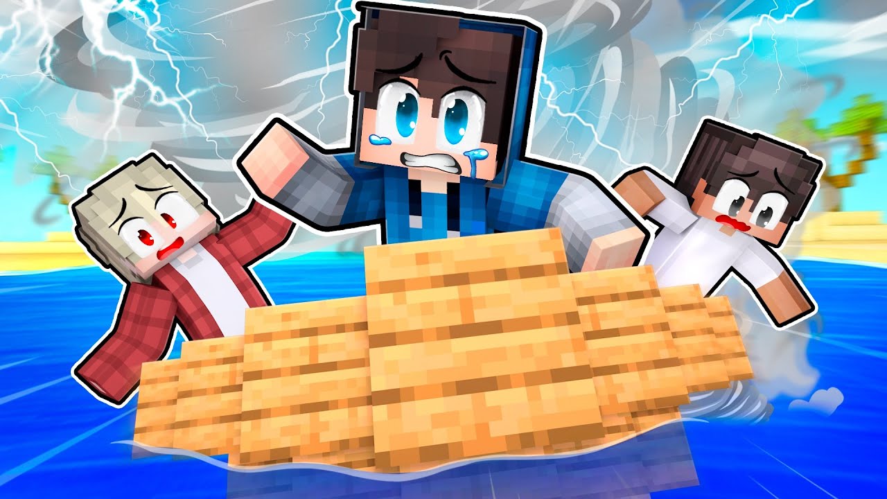 Minecraft Postav Loď vs TORNÁDO