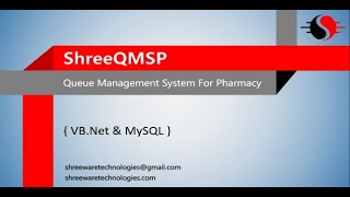 ShreeQMSP - Queue Management System for Pharmacy Stores in VB.Net and MySQL screenshot 4