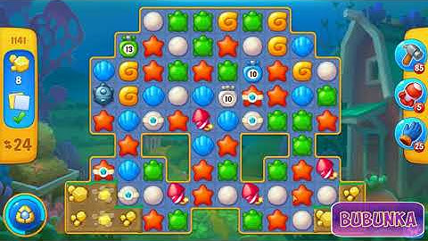 Fishdom level 1141 HD