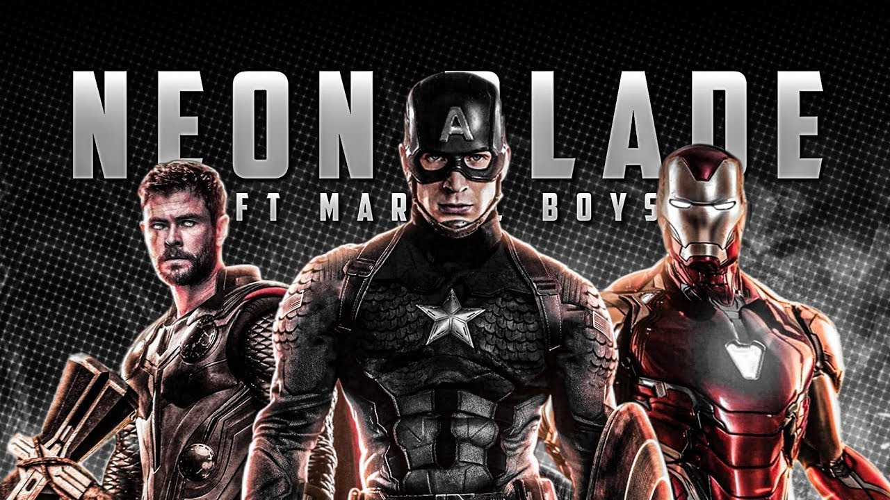 The Marvel Boys Light Up the Screen with Neon Blades ||