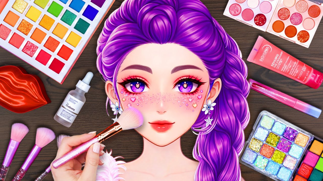 💄 KPOP DEMON HUNTERS Rumi Skincare + Makeup Satisfying ASMR