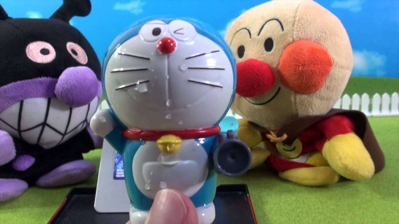 Anpanman, Doraemon, water gun,アンパンマン、ドラエモン、水鉄砲,호빵맨, 도라에몽 물총,Doraemon, baril na tubig YouTube