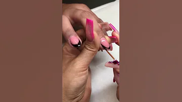 Gold nails (Birthday Nails)