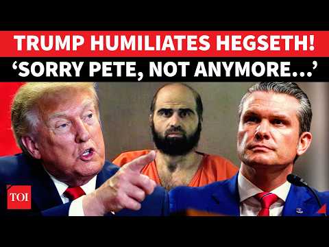 ‘SORRY PETE, YOU’RE DONE!’: Trump HUMILIATES Hegseth, Big U-Turn On Fort Hood Shooter Livestream