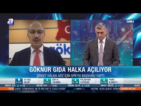 Göknur Gıda Ceo’su Osman Aslanali, A Para TV kanalında