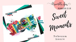 Sweet Moments - Scrapbook Process Video #320 - Bramble Fox - July Fox Box