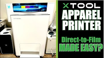 XTOOL APPAREL PRINTER | BEST DTF PRINTER FOR SMALL BUSINESSES? UNBOX & REVIEW | MAKE YOUR OWN SHIRTS